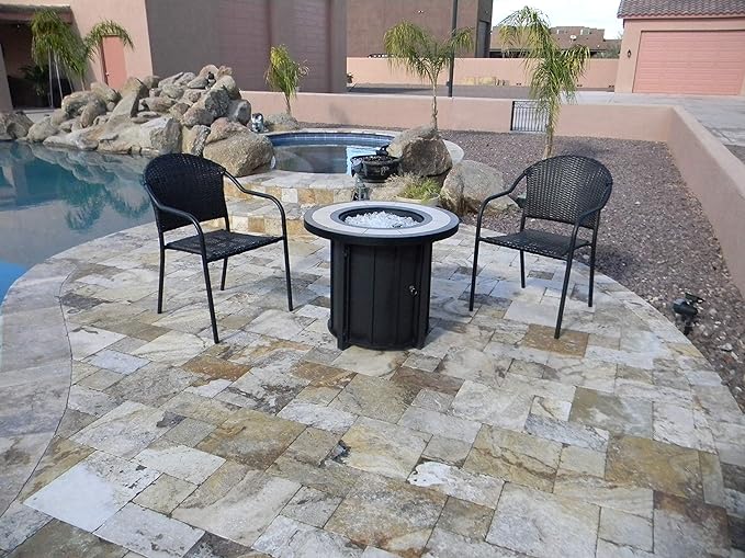 AZ Patio Heaters 30" Round Tile Fire Pit