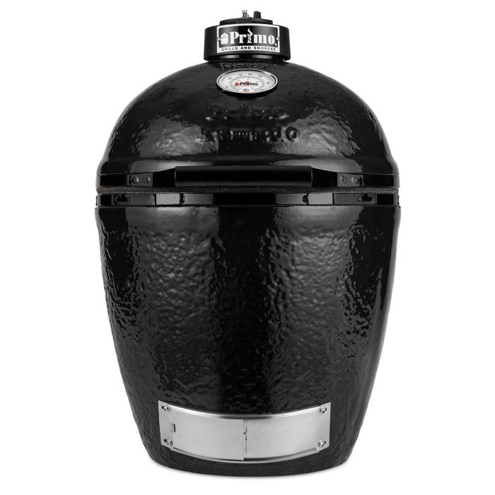 Primo Round  Kamado Charcoal Grill/Smoker with Ash Tool &amp; Grid Lifter PGCRH