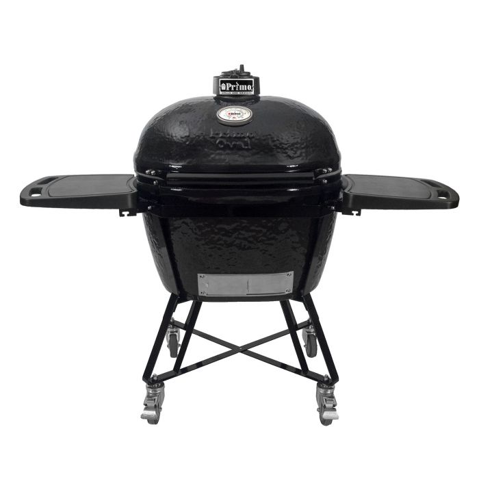 Primo Oval XL 4000 Series All-In-One Kamado Charcoal Grill/Smoker PGCXLC