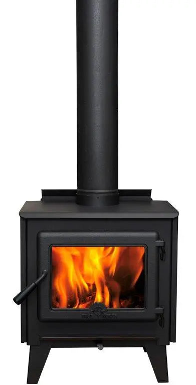 True North TN10 Small Wood Burning Stove with Legs