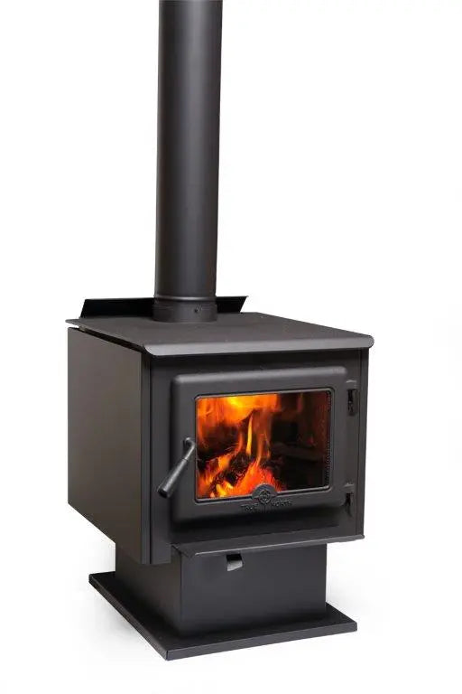 True North TN20 B Series Wood Burning Stove with Pedestal